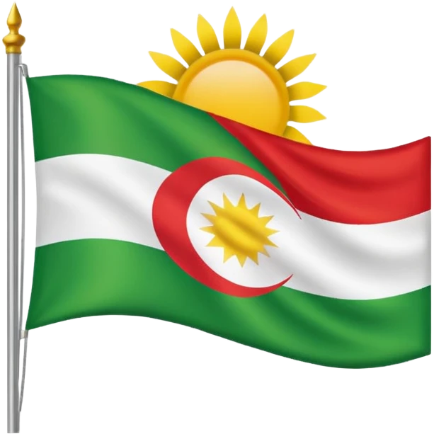 Kurdistan flag emoji