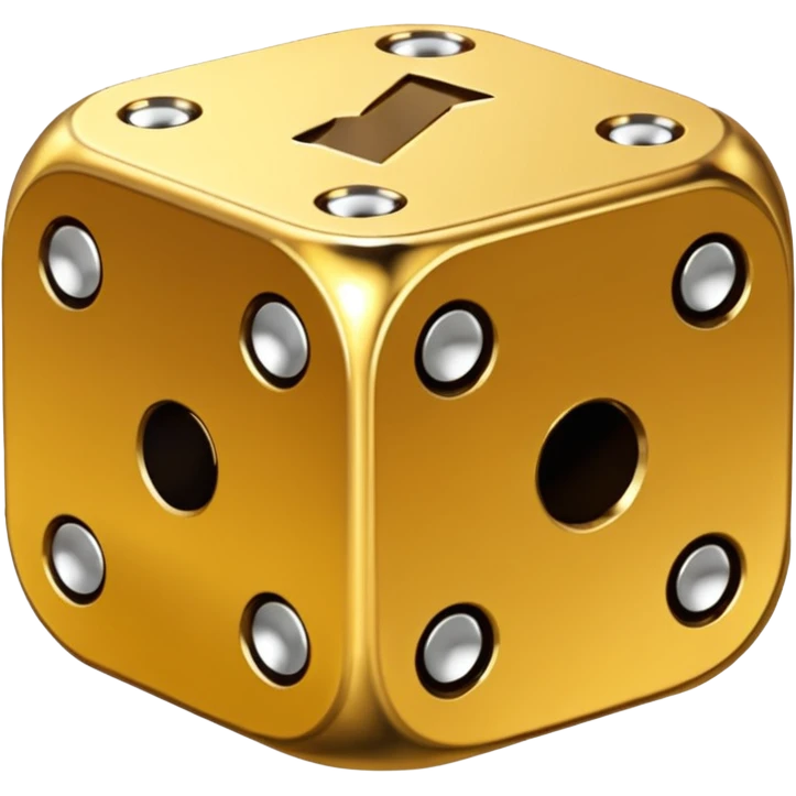 Dice trophy emoji