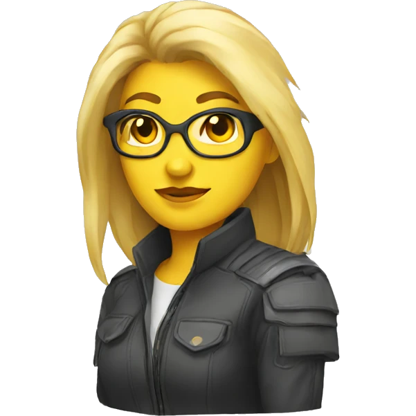 an female eagle designer emoji