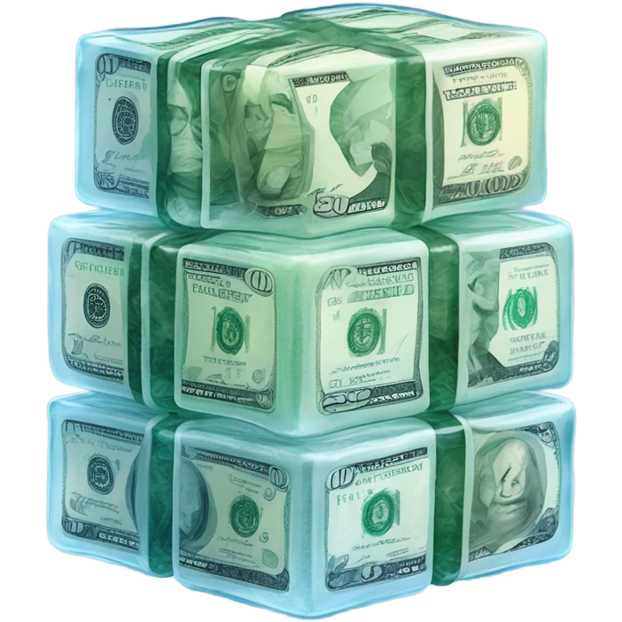 Ice money emoji