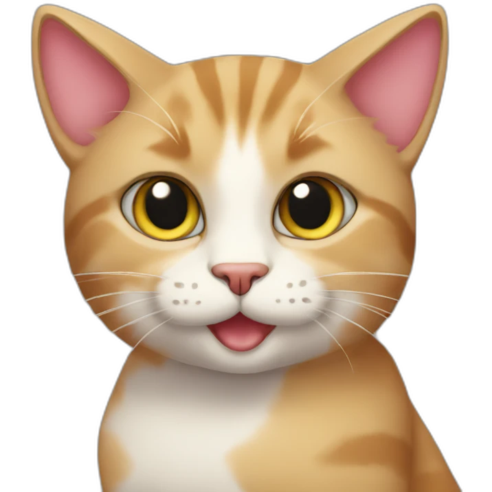 an homosexual cat emoji