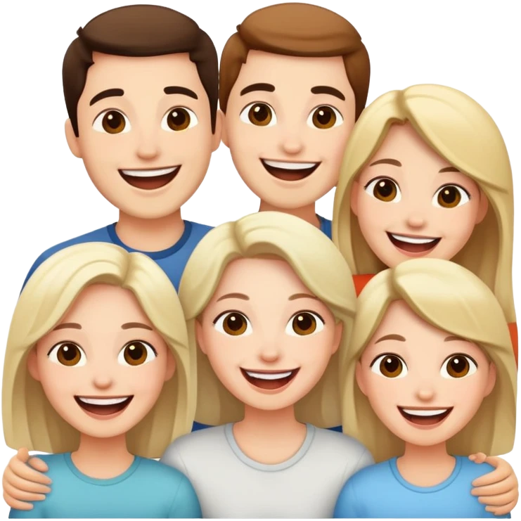 cajling with friends  emoji