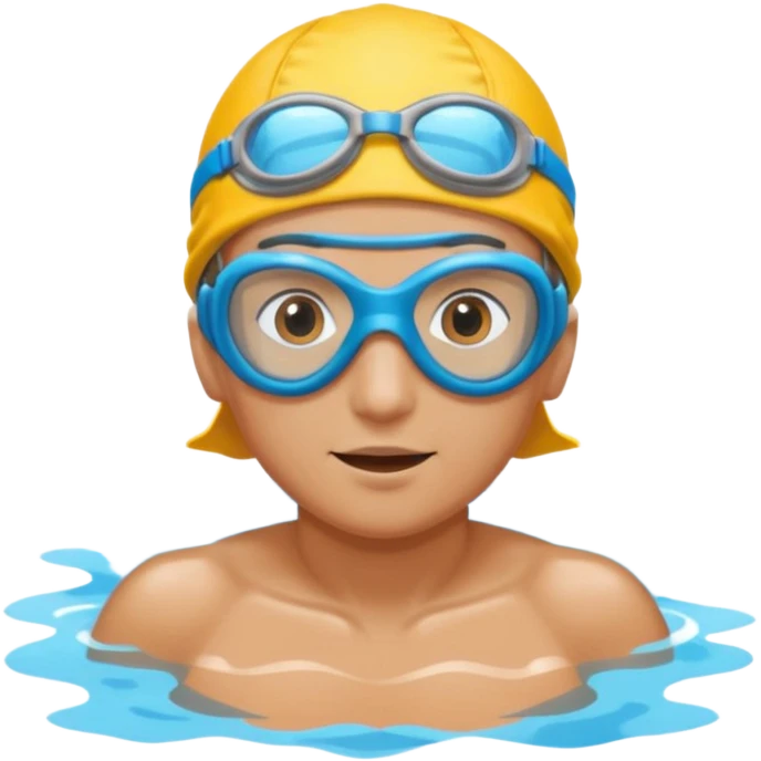 swimmer swim at the pool emoji