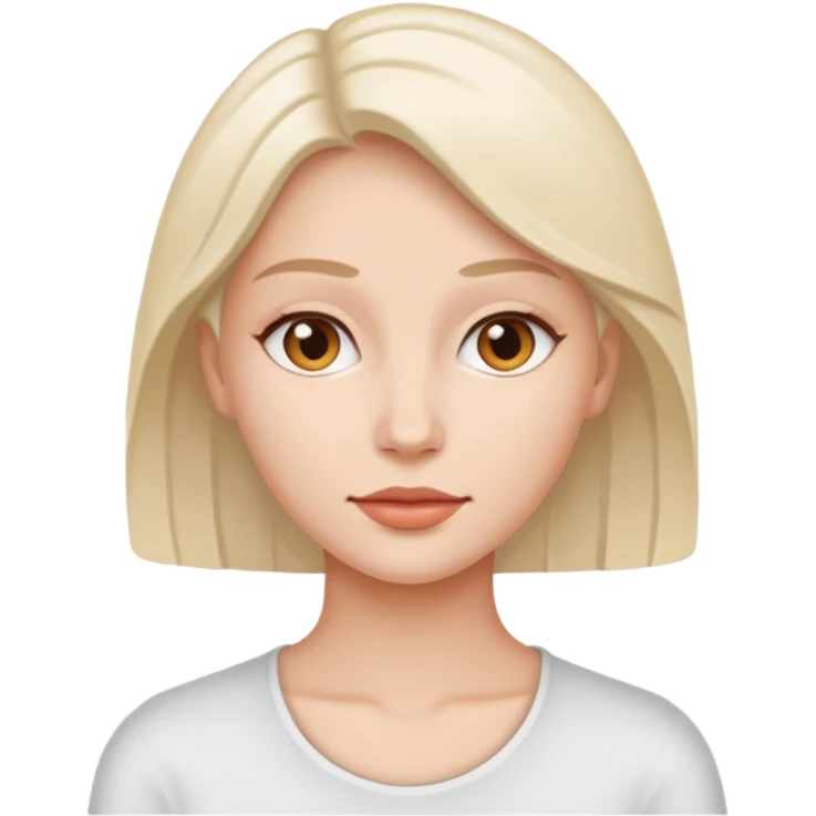 always put white outline emoji