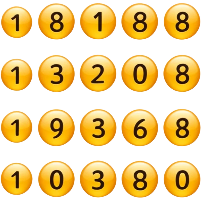 Rank 1 though 100 emoji