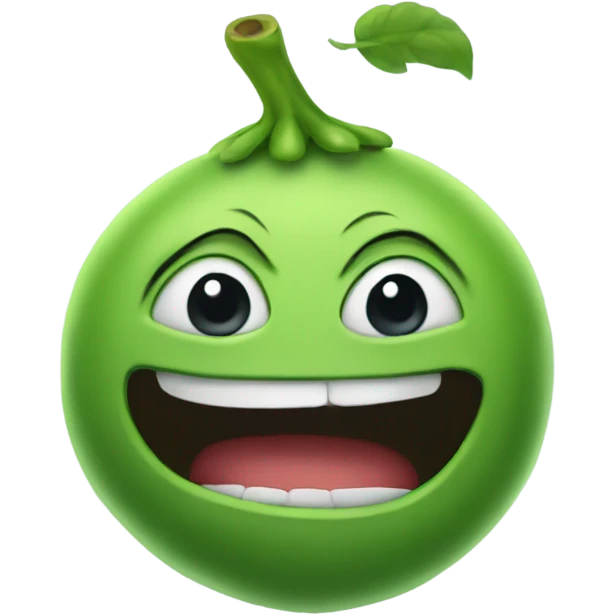 mad pea emoji