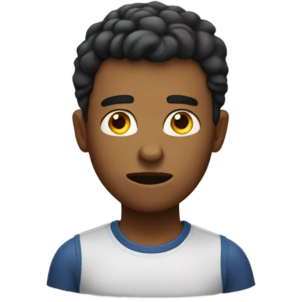 Annoying boy emoji