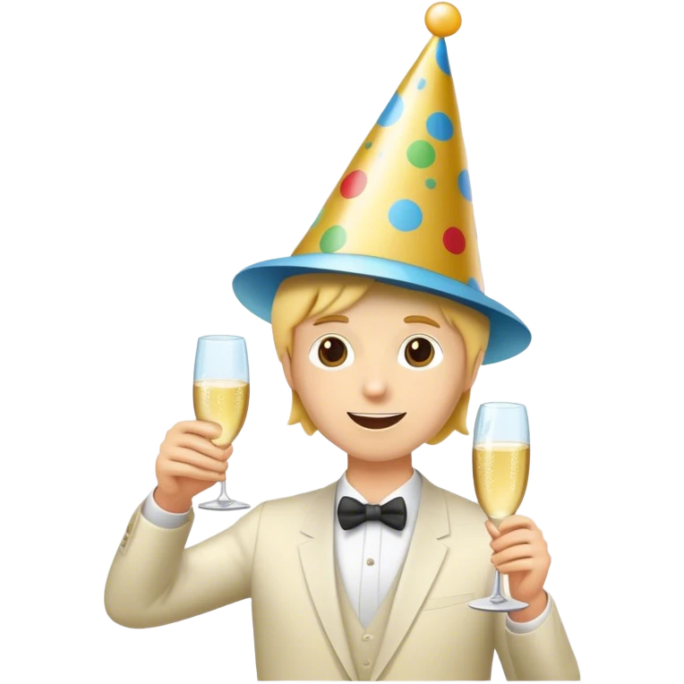 Weird Happy Birthday emoji