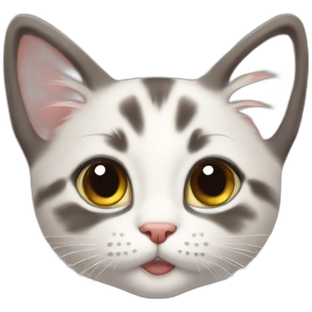 Lovely little kitten emoji