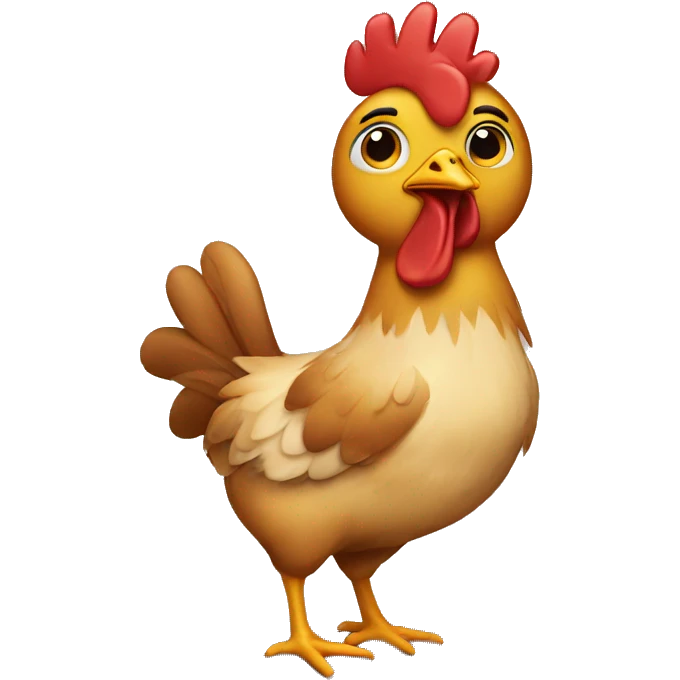 Boy chicken emoji