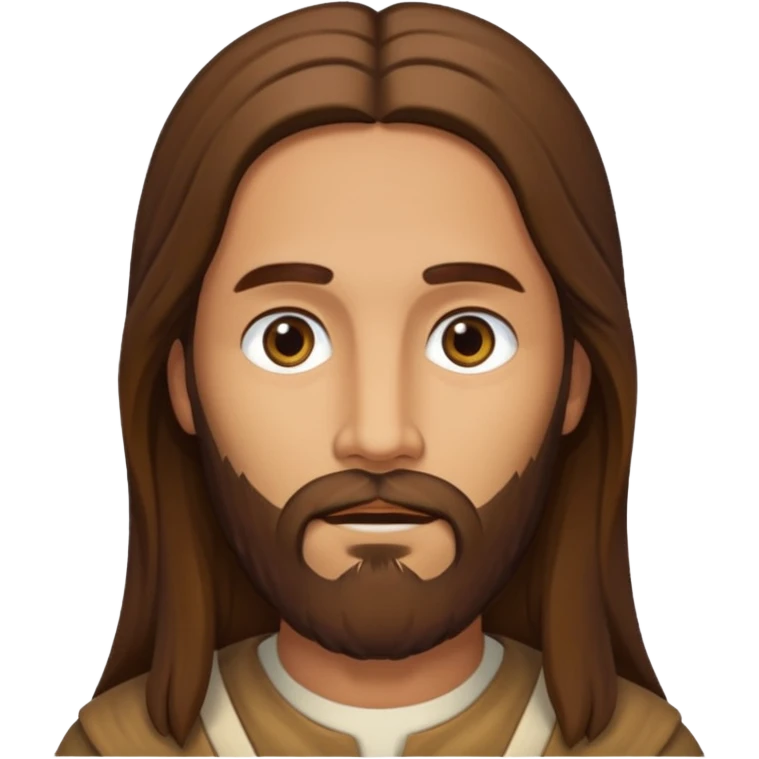 Cabeça de jesus emoji