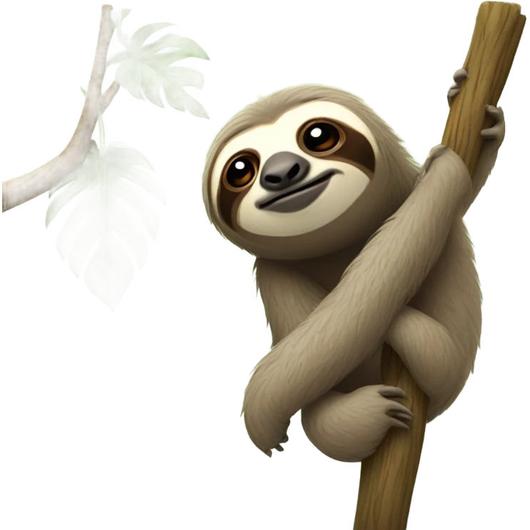 sad sloth emoji