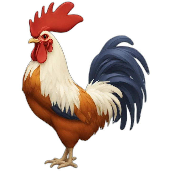 french rooster emoji