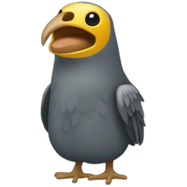 Cramorant emoji