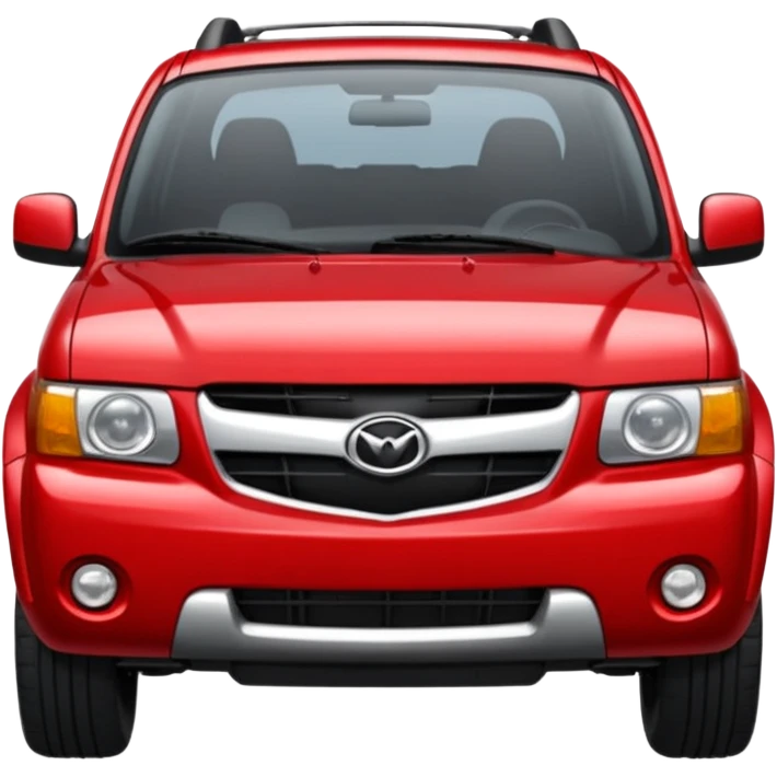 emoji of a mazda tribute 2001 red  emoji