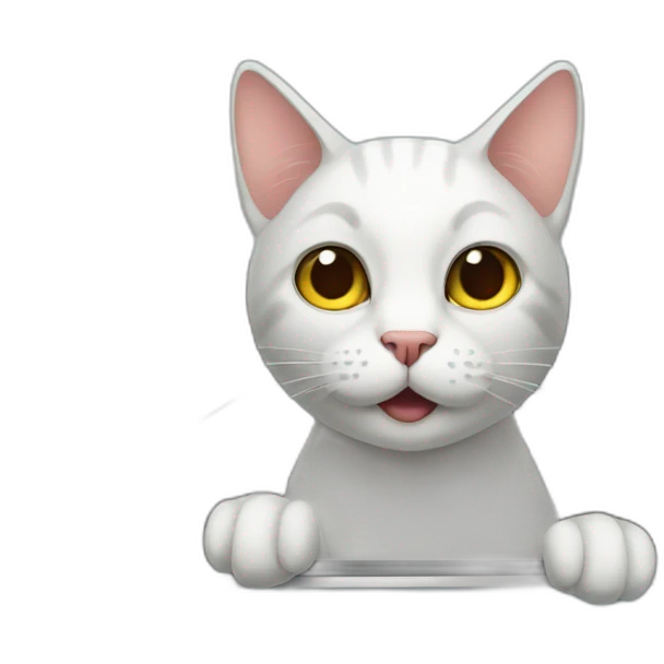 Cat in the car emoji