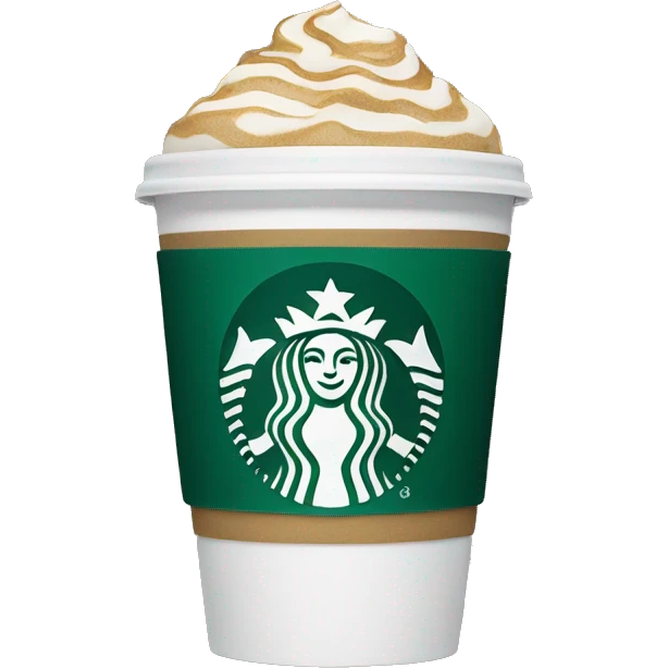 starbucks coffee cup emoji