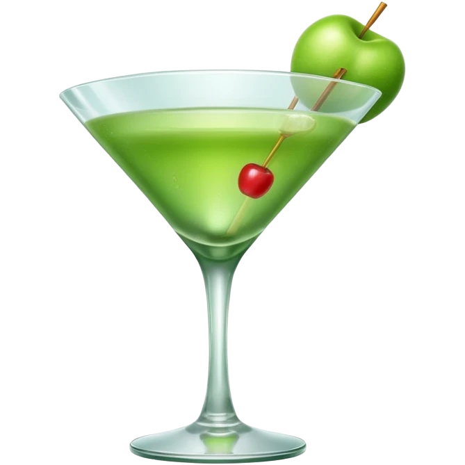 apple martini emoji