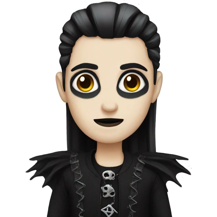 goth  emoji