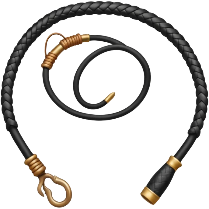 A bullwhip emoji