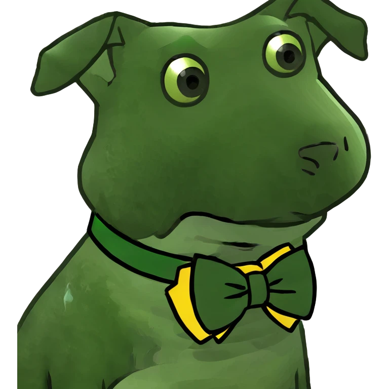  a dog emoji