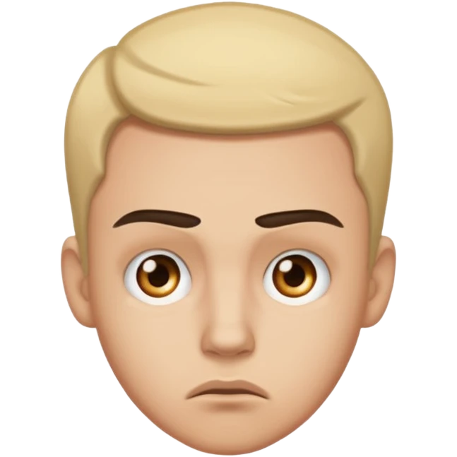 Confused and offended with one eyebrow raise  emoji