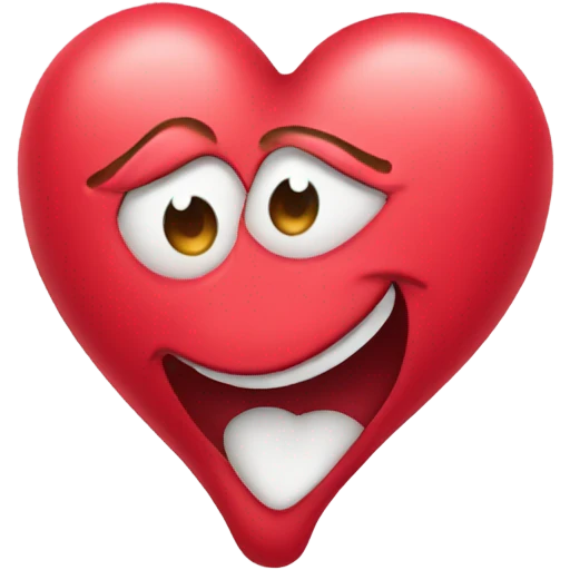Heart sending kisses emoji