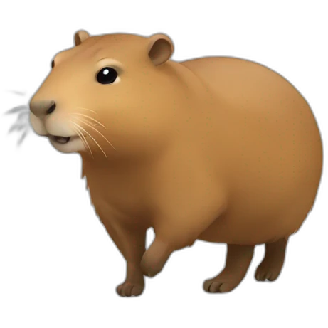 Capybara Walking emoji