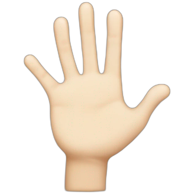 thank you whith hand emoji