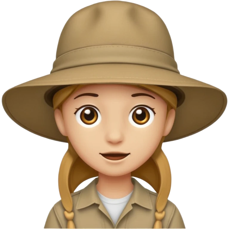 safari hat emoji
