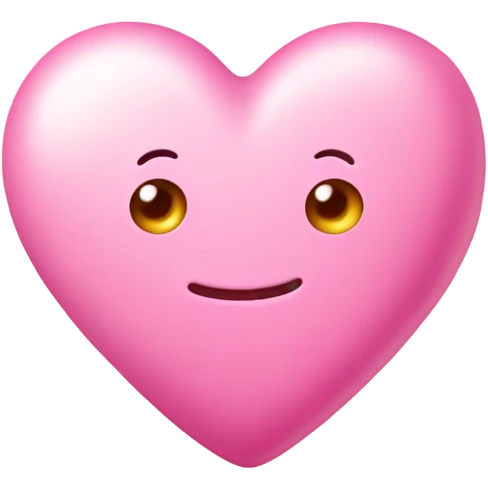 cute pink heart emoji