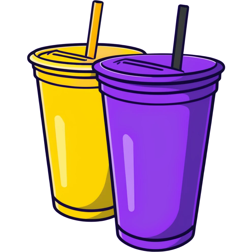 purple drink in double cup emoji