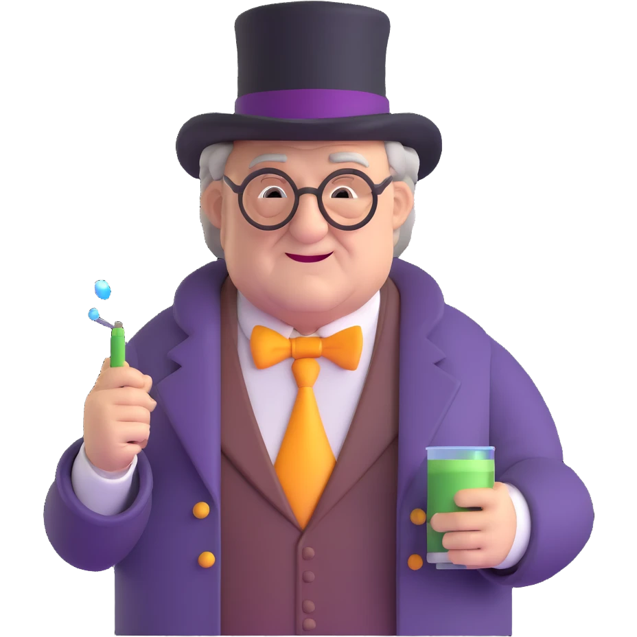 Professor Slughorn from Harry Potter emoji