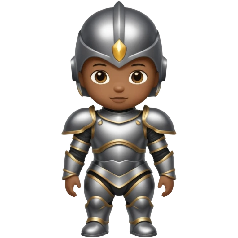 black baby armored emoji