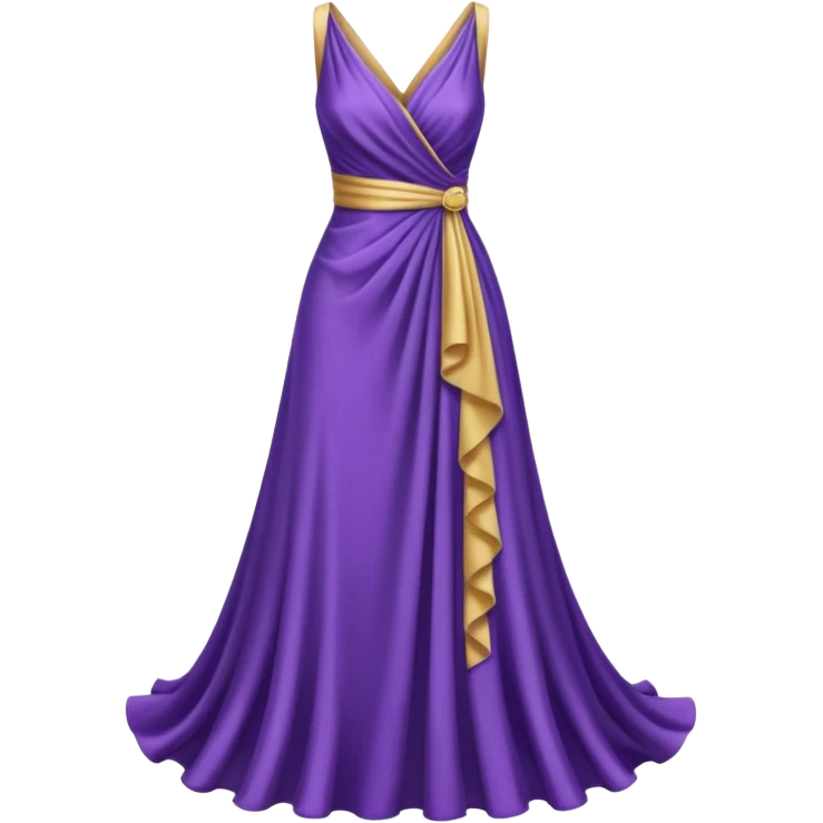 purple dress emoji