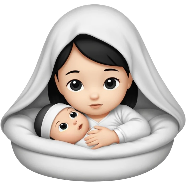 Newborn B&W Photoshoot emoji