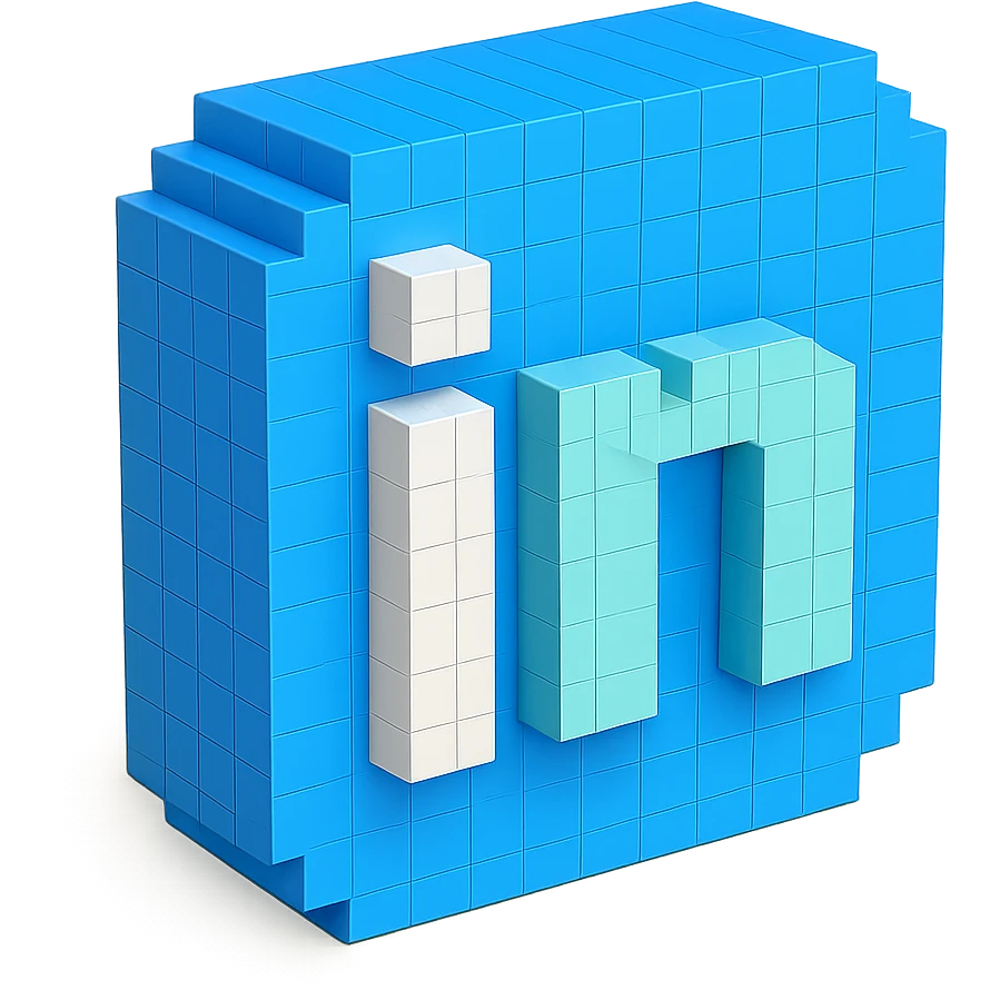 linkedin logo emoji