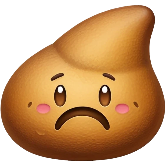 Fart butt emoji