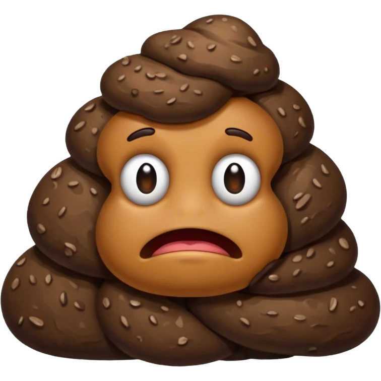 Sussy poop emoji