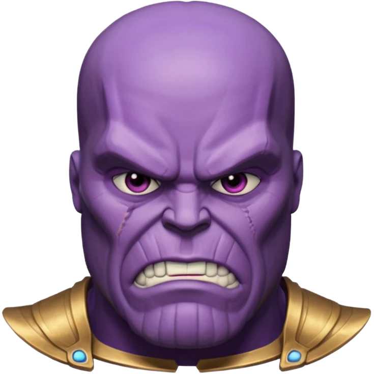 Angry Thanos emoji