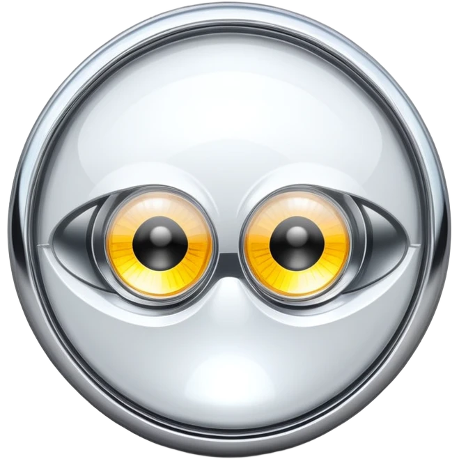 A car headlight emoji