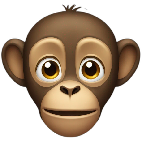 Monkey crying  emoji