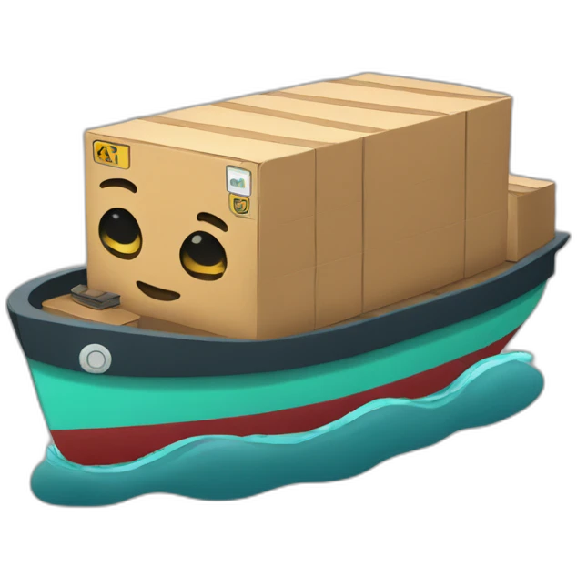 shipping it emoji