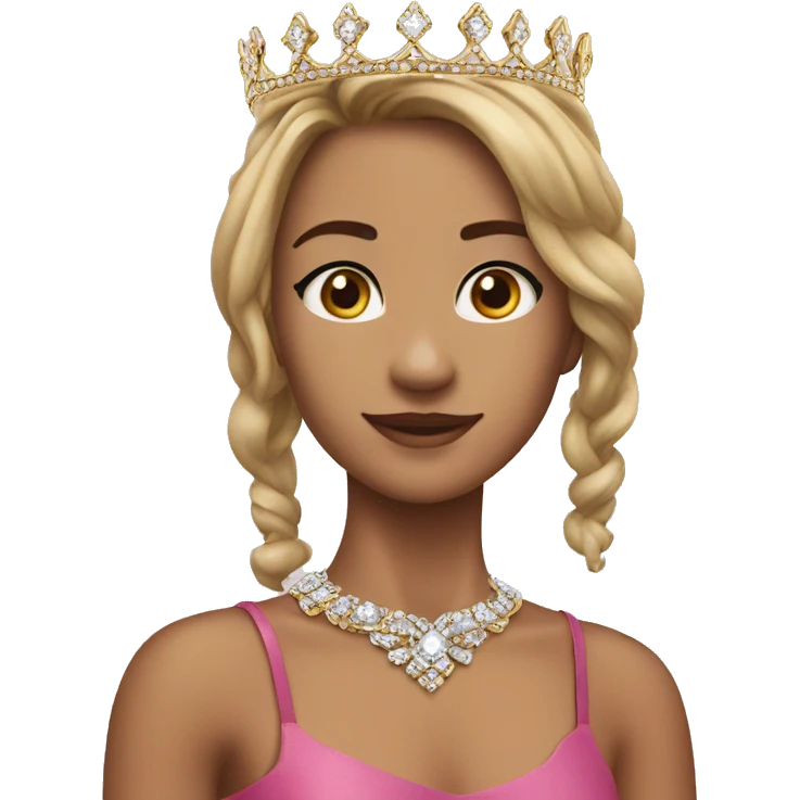 Make a 2mm by 2mm tiara emoji