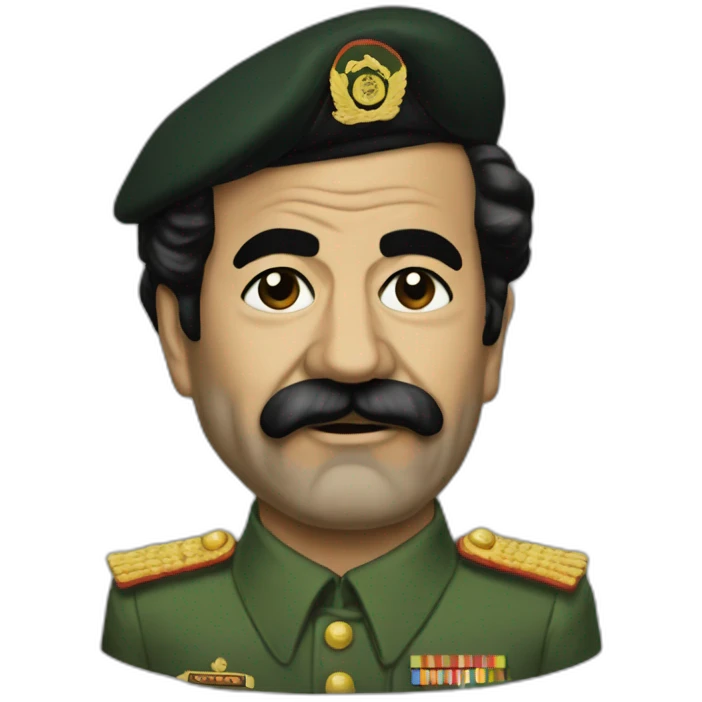 Saddam hussein emoji