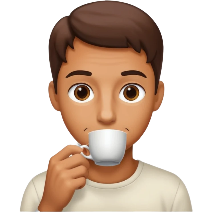 wind, coffee process natural emoji