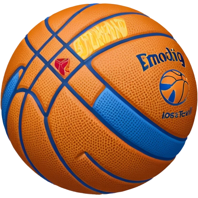 blue basketball  emoji