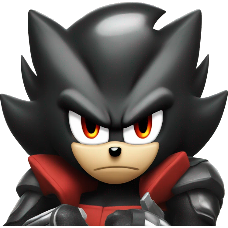 shadow the hedgehog being badass emoji