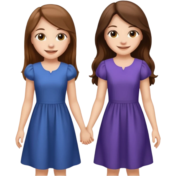 two sisters – Sonya and Taya  emoji