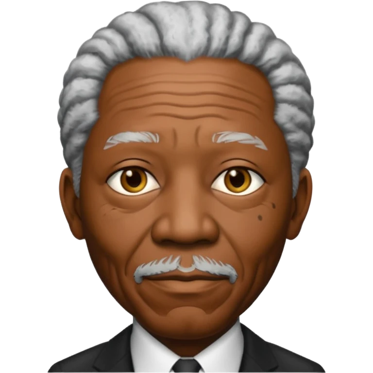 lucius fox morgan freeman emoji